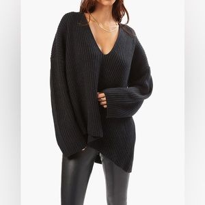 Oversized Asymmetrical Sweater